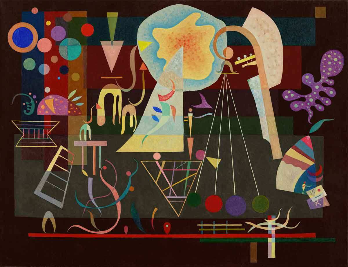 kandinsky tensions painting 1937