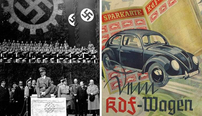 kdf wagen propaganda nazi germany