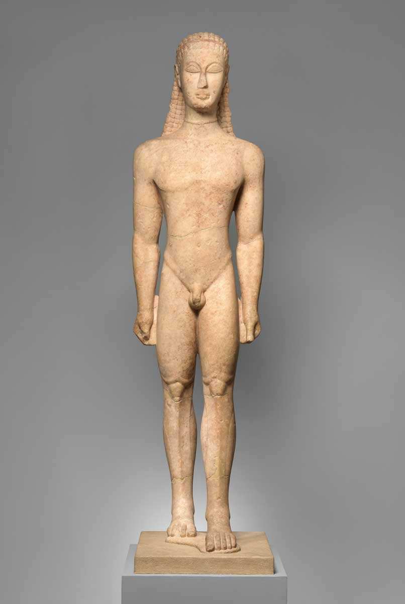 kouros greek statue