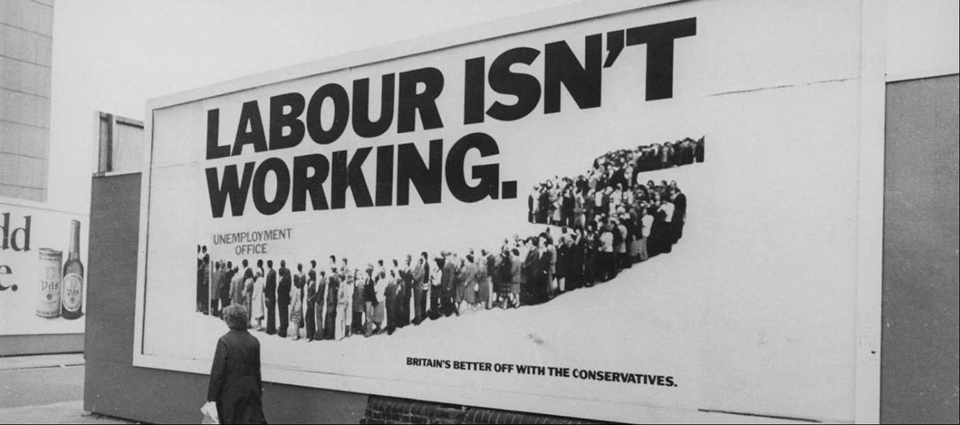 'Labour Isn't Working' campaign, Saatchi & Saatchi, 1979