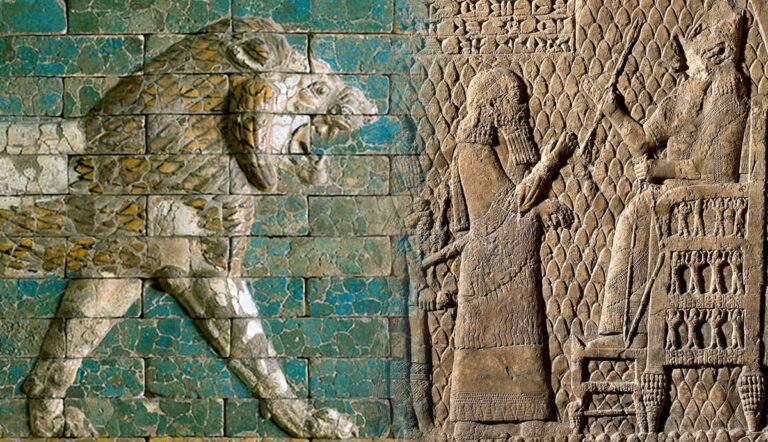 lachish siege relief lion ishtar gate mesopotamia