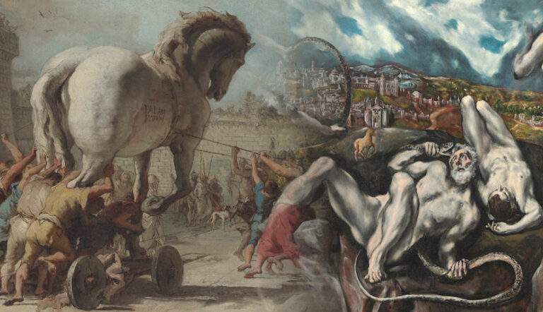 laocoon el greco trojan horse troy