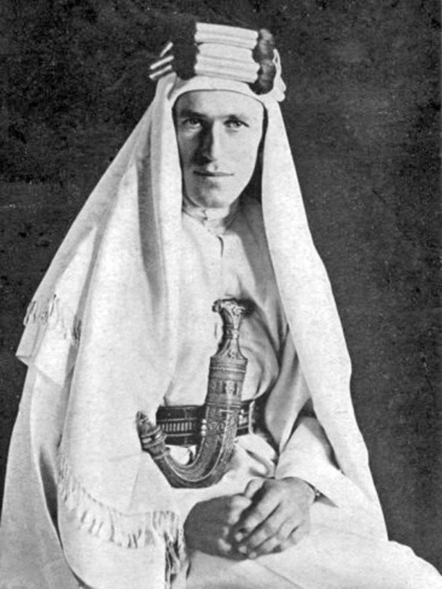 lawrence of arabia arab dress 1919
