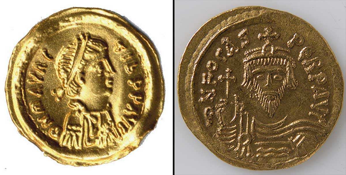 maurice phocas coins byzantine