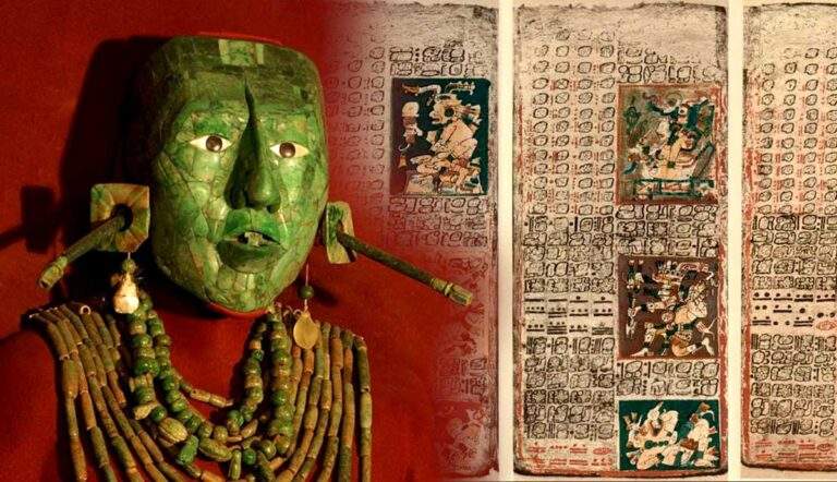maya art pakal jade mosaic venus tablet