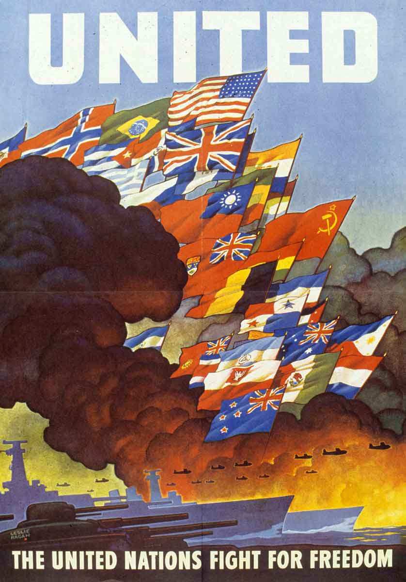 mayerovitch harry united nations poster