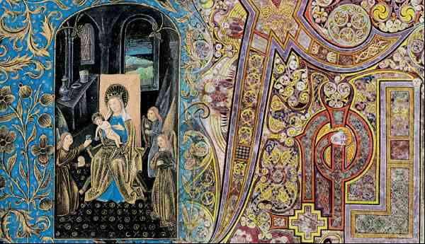 medieval illuminated manuscripts book kells chiro