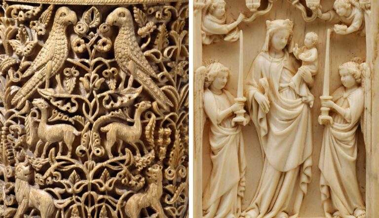 medieval ivories art
