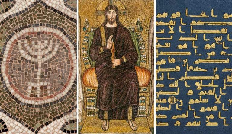early religious art judaism christianity islam