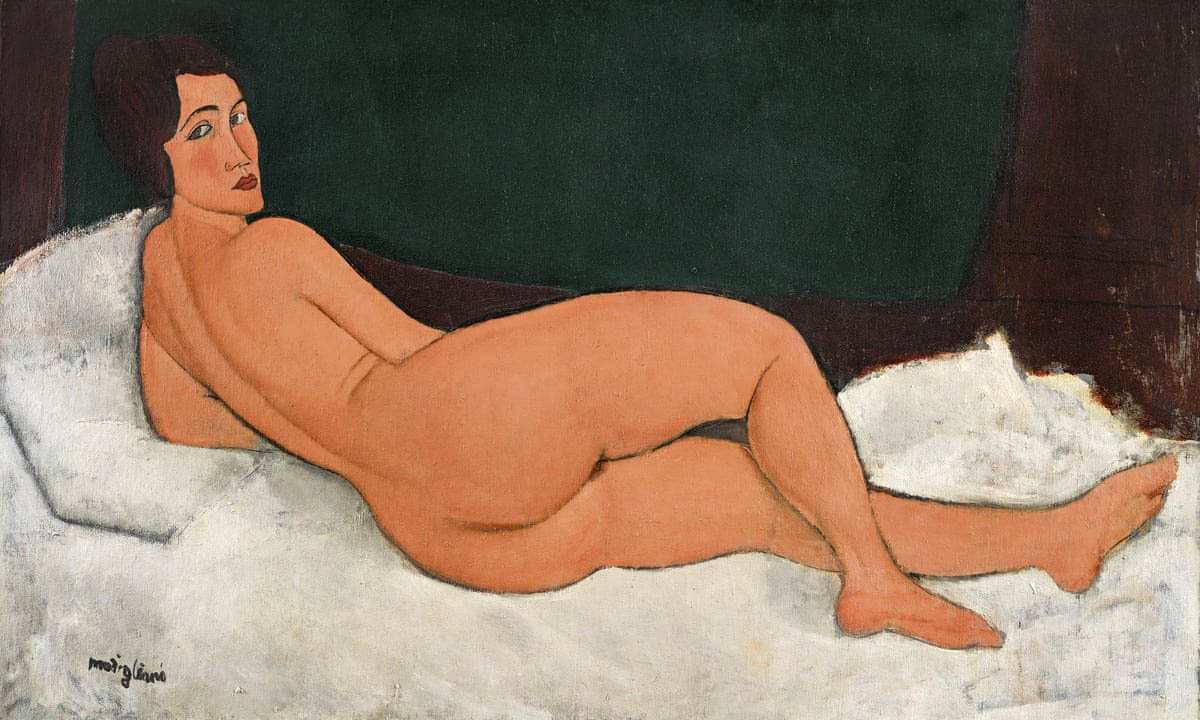 modigliani nu couche painting auction