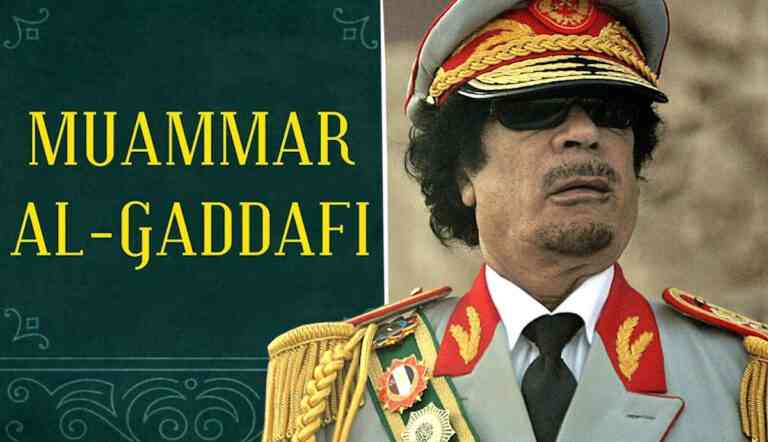 muammar al gaddafi mad dog middle east
