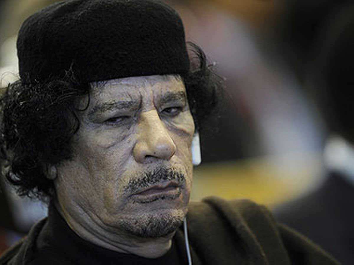 muammar gaddafi photo