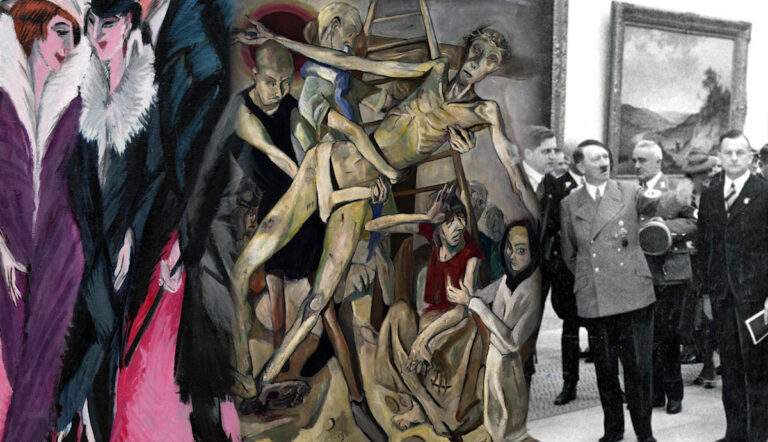 nazi against modern art