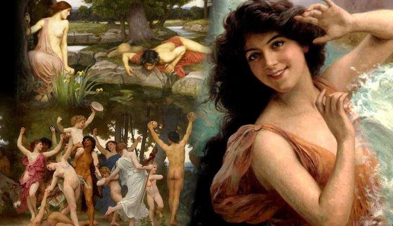 nymphs in greek myths
