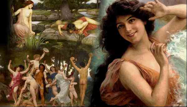 nymphs in greek myths