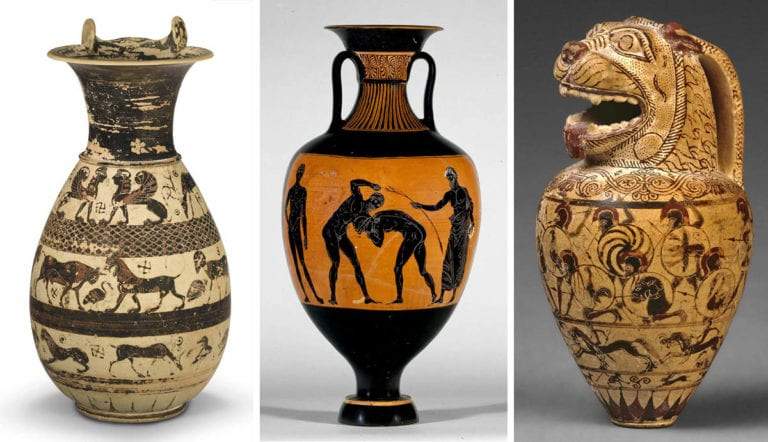 greek vase paintings