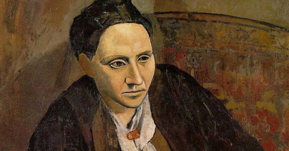 Picasso Retrato de Gertrude Stein 1906 miniatura