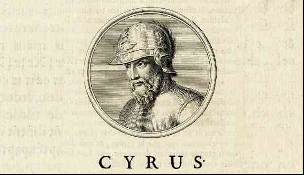 portrait of cyrus the great