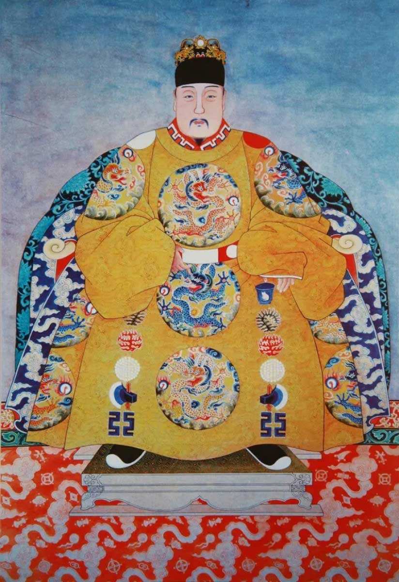 portrait emperor wanli ming dynasty