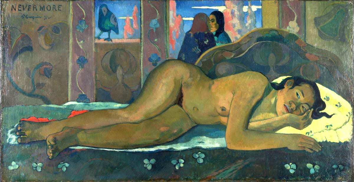 nevermore paul gauguin