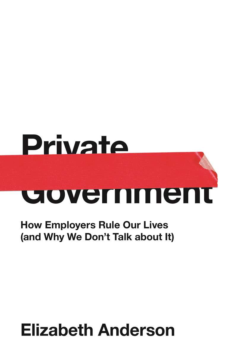 private government front cover