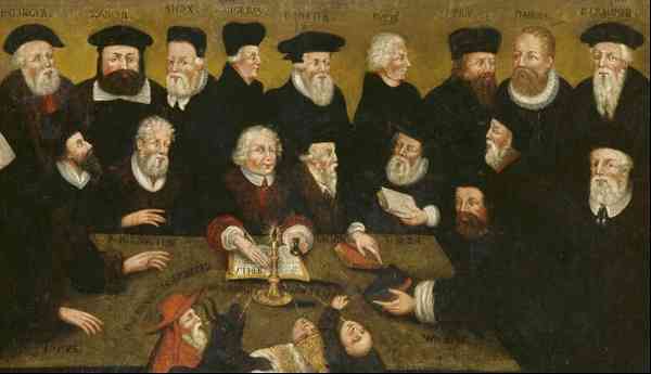 protestant reformation reformers painting