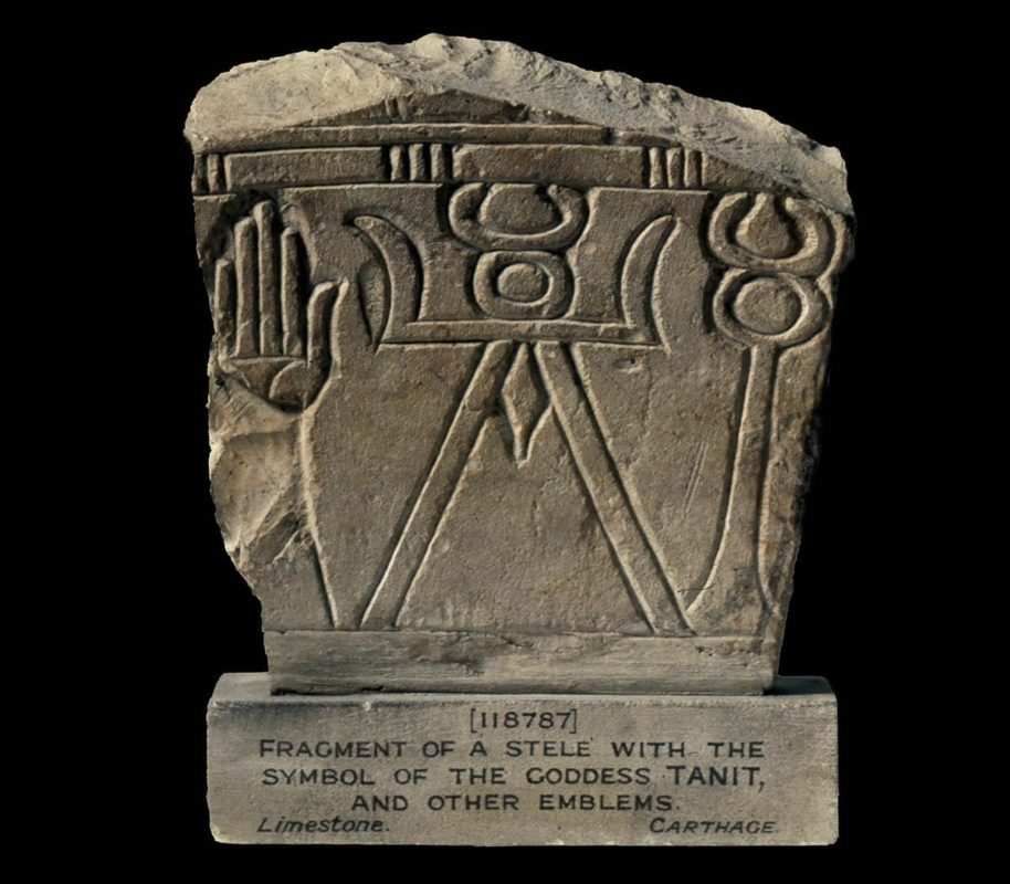 punic stele goddess tanit