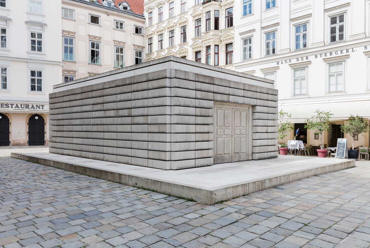 rachel whiteread holocaust memorial concrete