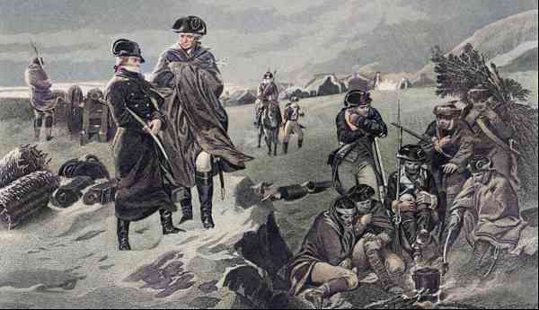 revolutionary war valley forge 1778 color