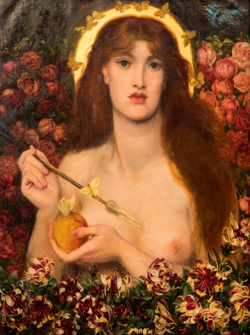 rossetti goddess aphrodite venus verticordia painting