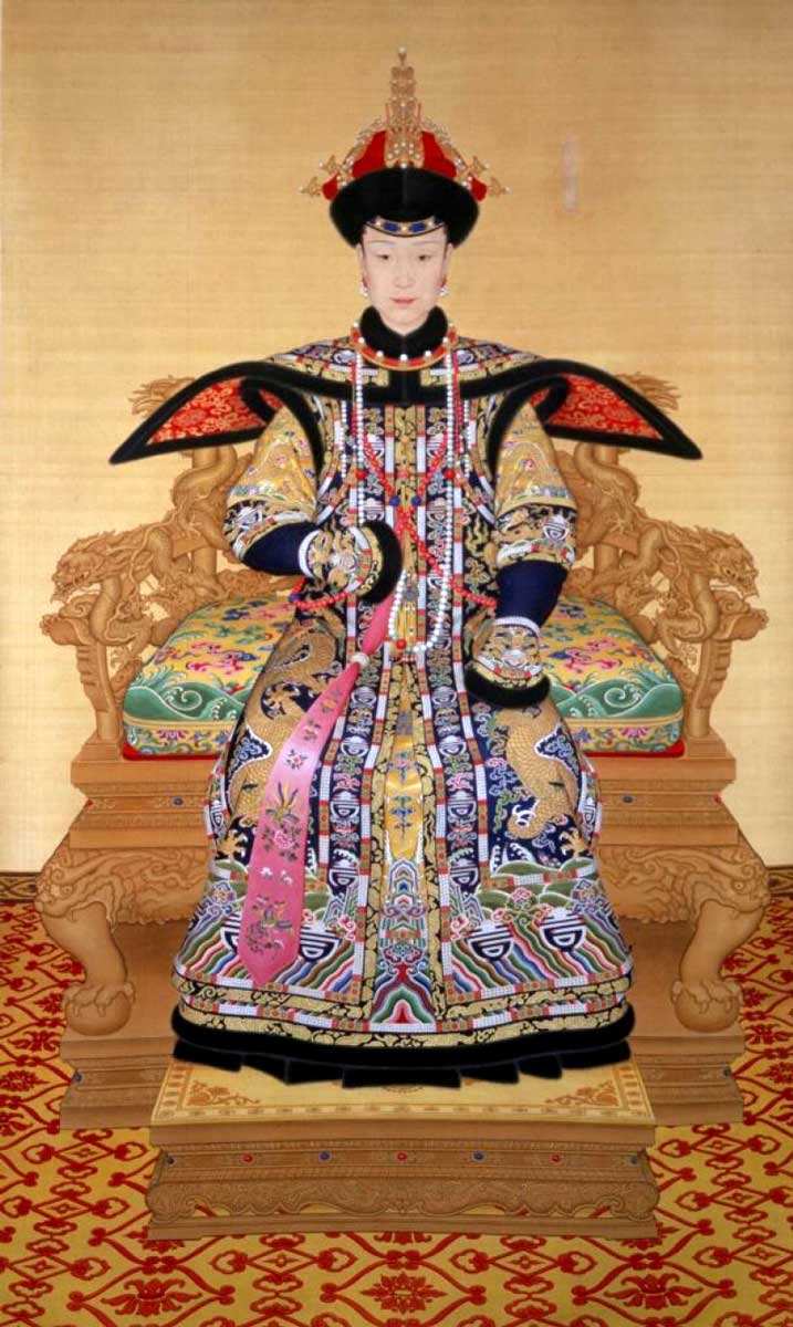 royal portrait empress xiaoxianchun qianlong