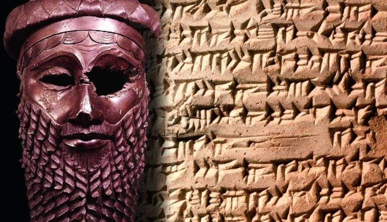 sargon akkad helmet tablet cuneiform