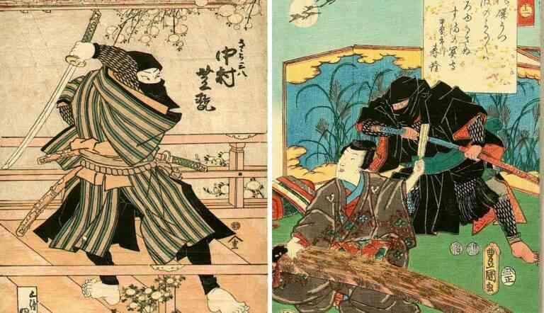 shinobi ninjas japan