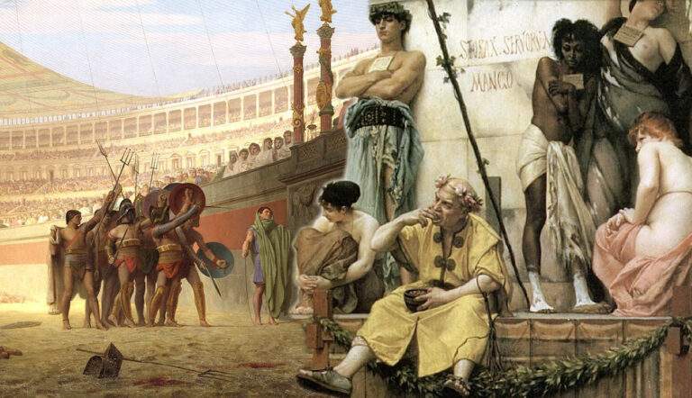 slavery market in ancient rome