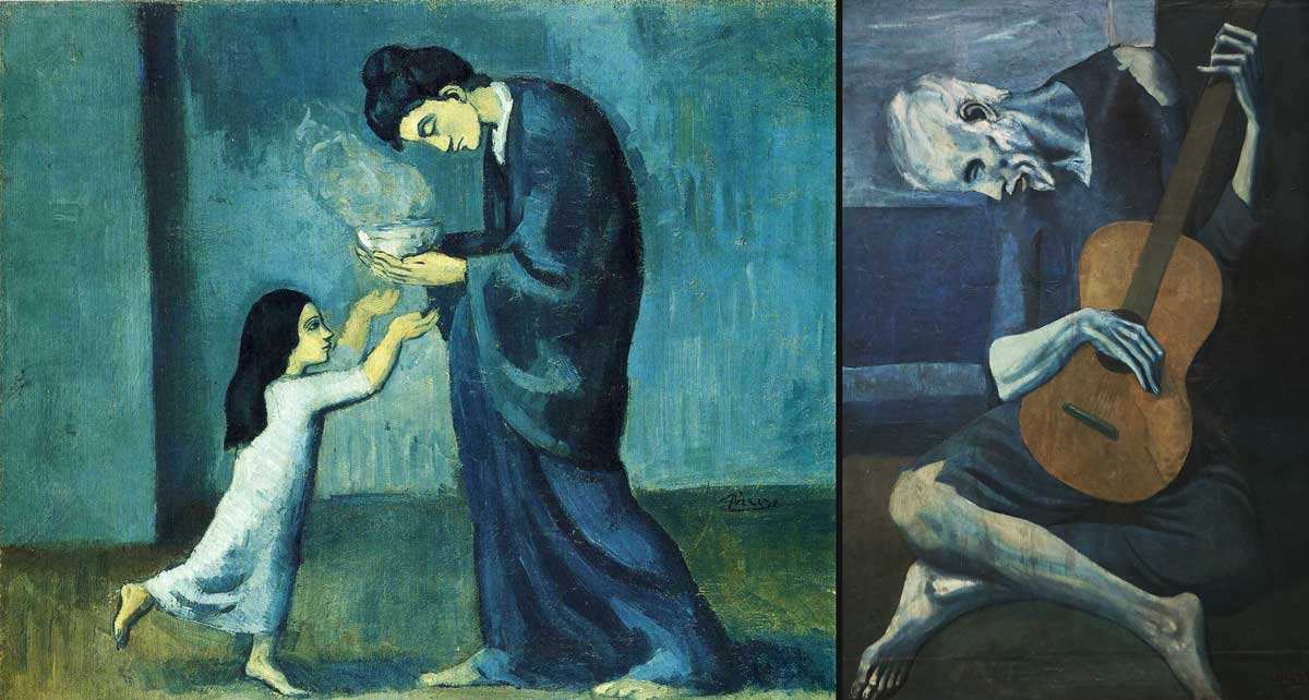 soup old guitarist picasso paintings