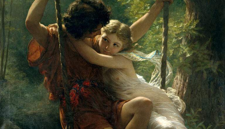 springtime painting by pierre auguste cot