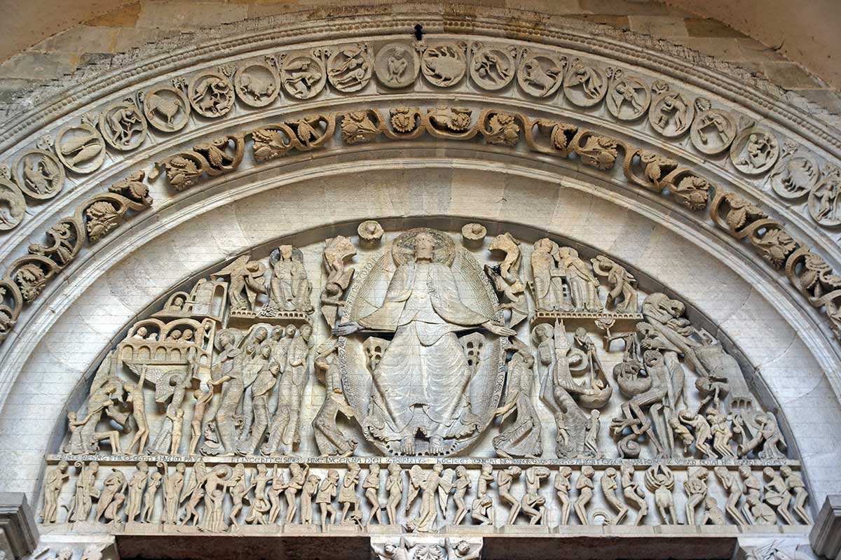 st lazare tympanum romanesque
