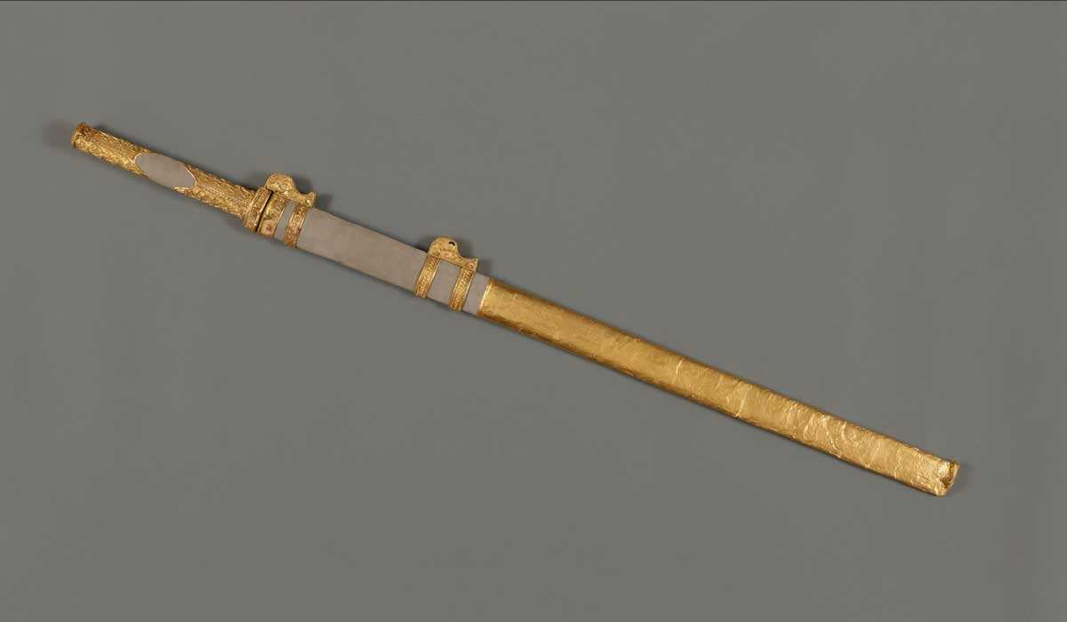 sword handle chapes sassanian
