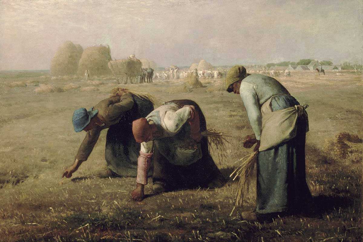 gleaners painting jean-francois millet