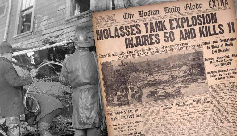 the great molasses flood 1919 boston