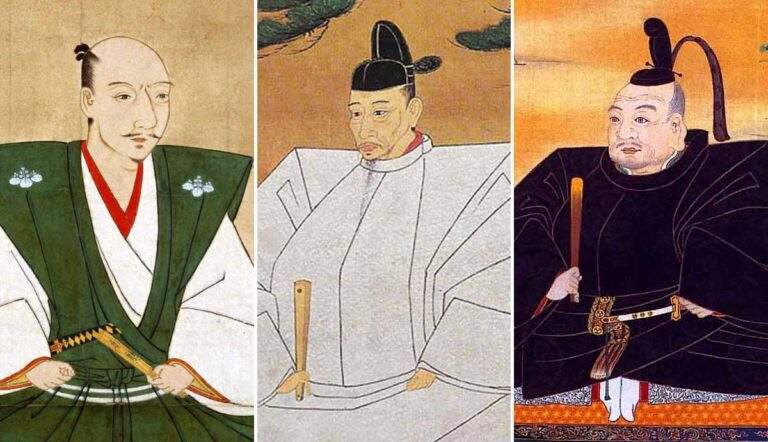 three unifiers of japan nobunaga hideyoshi ieyasu