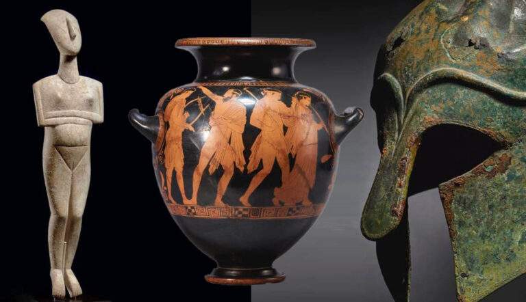 Top Greek Antiquities sold at auction market