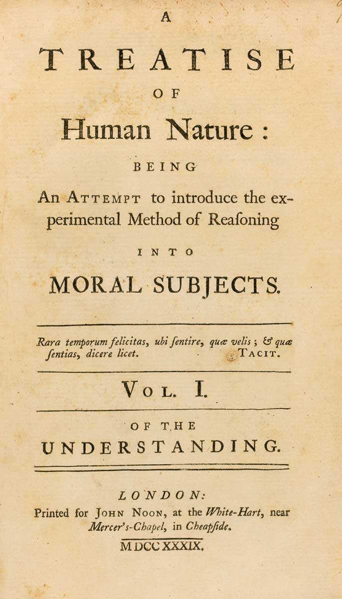 treatise human nature title page