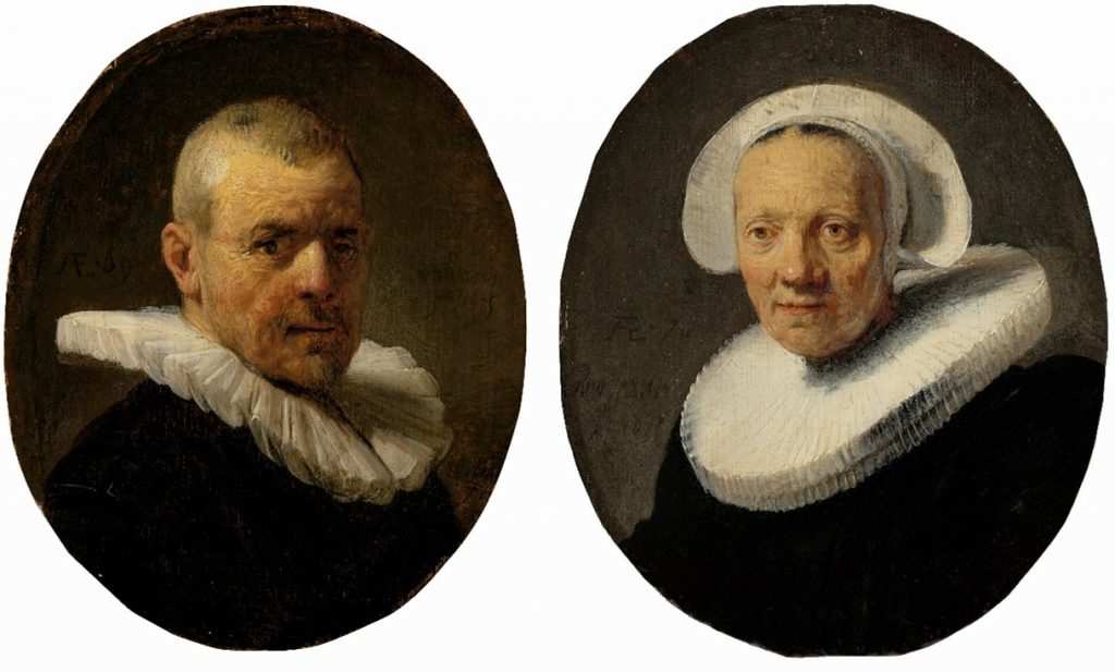 Two Rare Rembrandt Portraits 