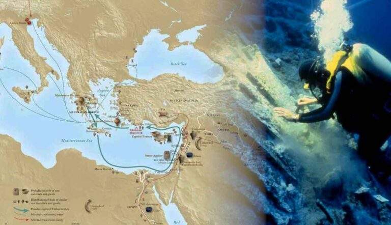 uluburun ingots map mediterranean ancient sea