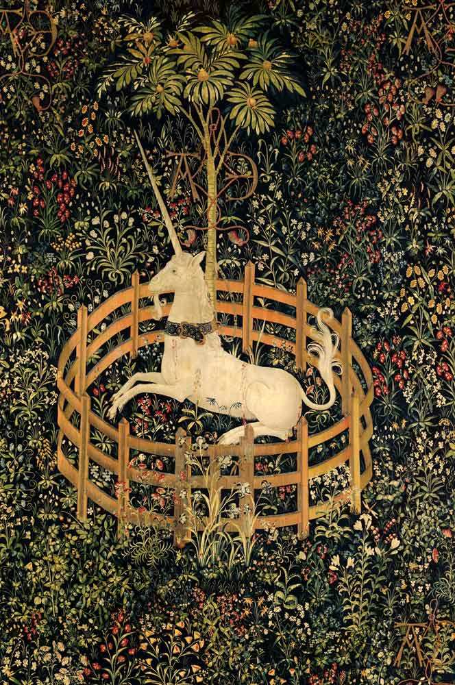 unicorn medieval tapestry