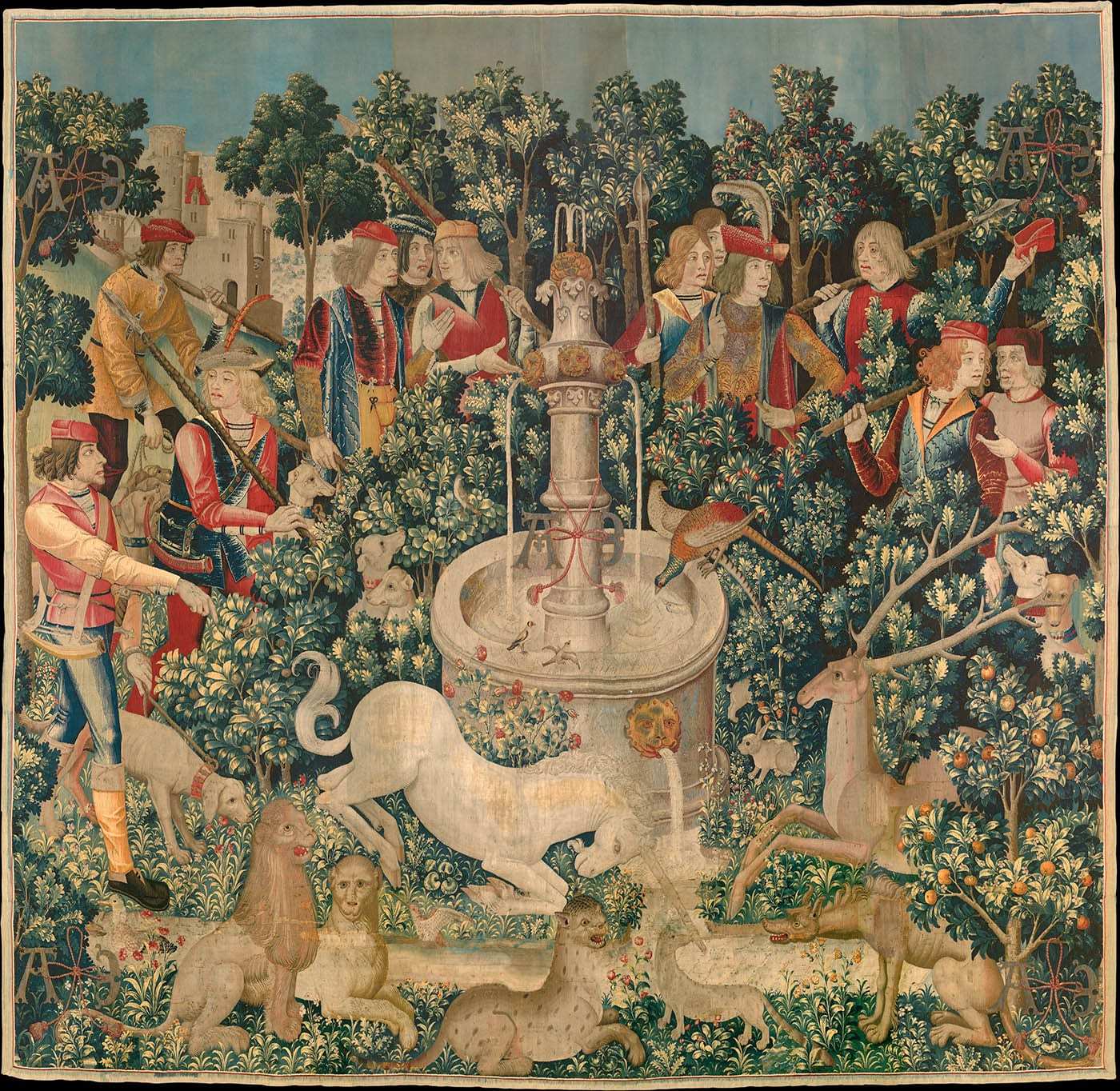 unicorn tapestries purifies water