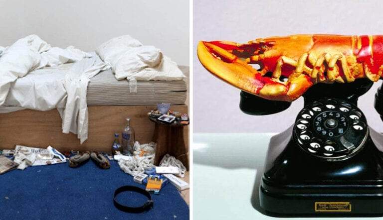 my bed tracey emin lobster telephone