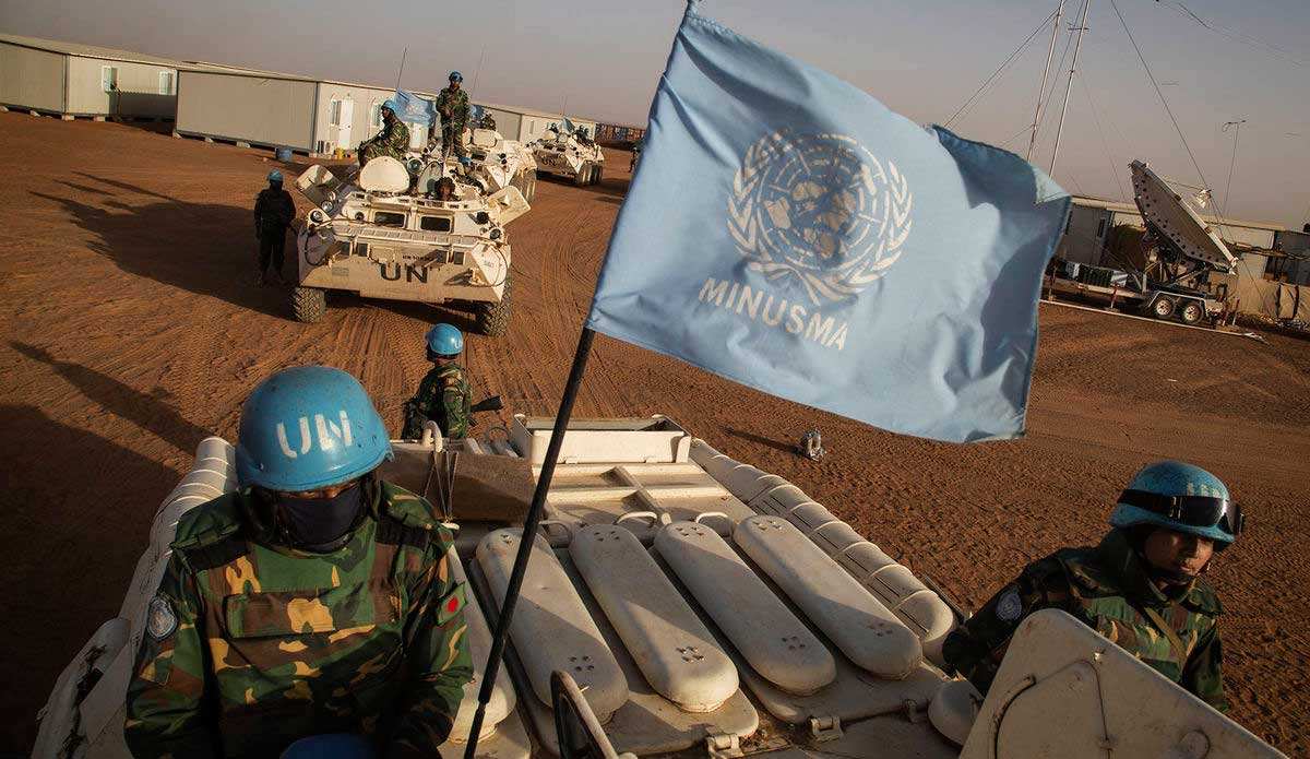 united nations peacekeeping mission photo