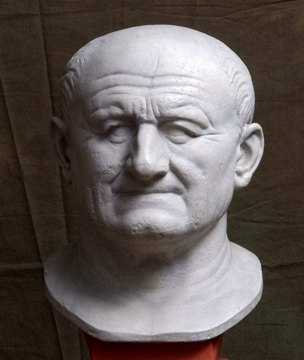 vespasian bust cambridge roman emperors